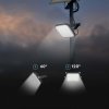 Naświetlacz LED solarny V-TAC 30W IP65 pilot timer LiFePO 6.4V 6000mA czarny VT-432 4000K 4800lm 3 lata gwarancji